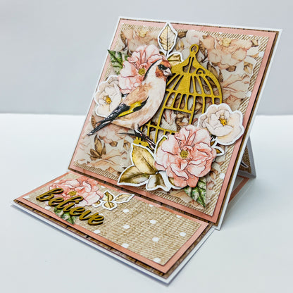 Dream Sweetie Easel Card Cardmaking Class Kit - Vintage Chic Super Weekend Class 1 - Friday 17 May 2024