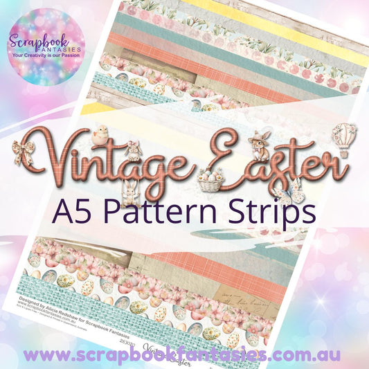 Vintage Easter A5 Colour Pattern Strips 263020