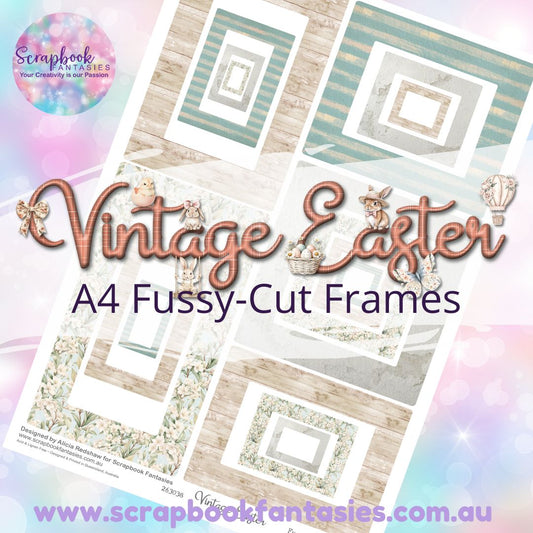 Vintage Easter A4 Colour Fussy-Cut Frames 3 263038