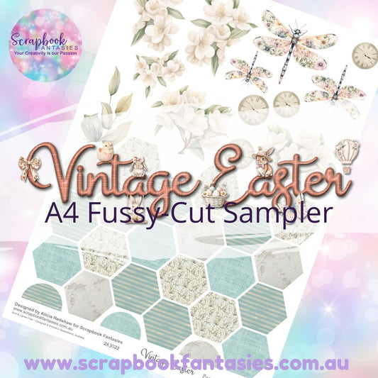 Vintage Easter A4 Colour Fussy-Cut Sampler 2 263022