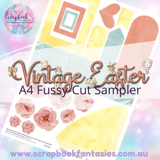 Vintage Easter A4 Colour Fussy-Cut Sampler 4 263024