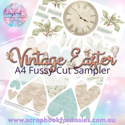Vintage Easter A4 Colour Fussy-Cut Sampler 5 263025