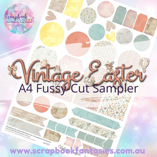 Vintage Easter A4 Colour Fussy-Cut Sampler 7 263027