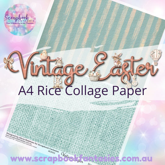 Vintage Easter A4 Collage Paper - Halves 4 263063
