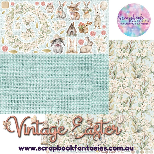 Vintage Easter 12x12 Double-Sided Patterned Paper 4 - 263004