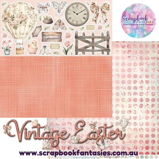 Vintage Easter 12x12 Double-Sided Patterned Paper 5 - 263005