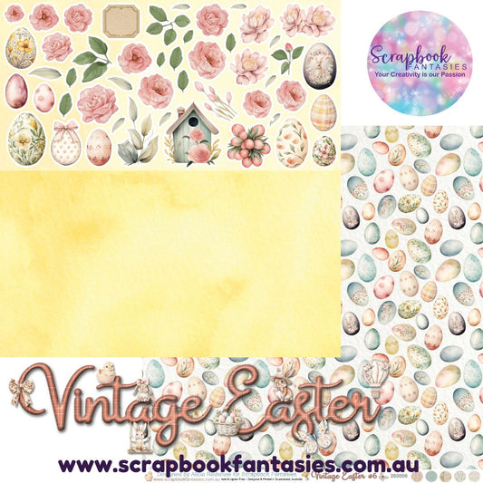 Vintage Easter 12x12 Double-Sided Patterned Paper 6 - 263006