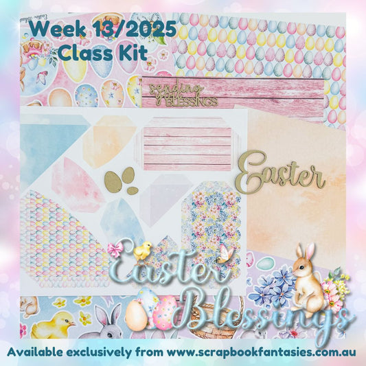 Class Kit for Live Classes Week 13/2025 with Alicia Redshaw (Monday 24 March) - Easter Blessings Collection