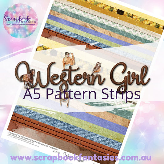 Western Girl A5 Colour Pattern Strips 261048