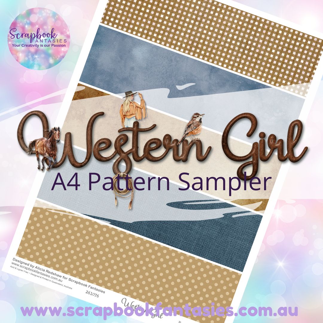 Western Girl A4 Colour Pattern Sampler 1 261076