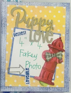 Puppy Love Mini-Album Friday Night Scrap-Along Kit - Friday 7 June 2024