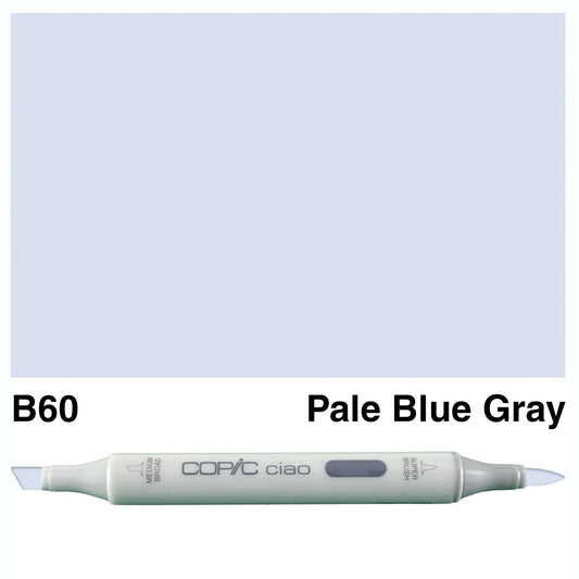 Copic Ciao Marker B60 - Pale Blue Gray