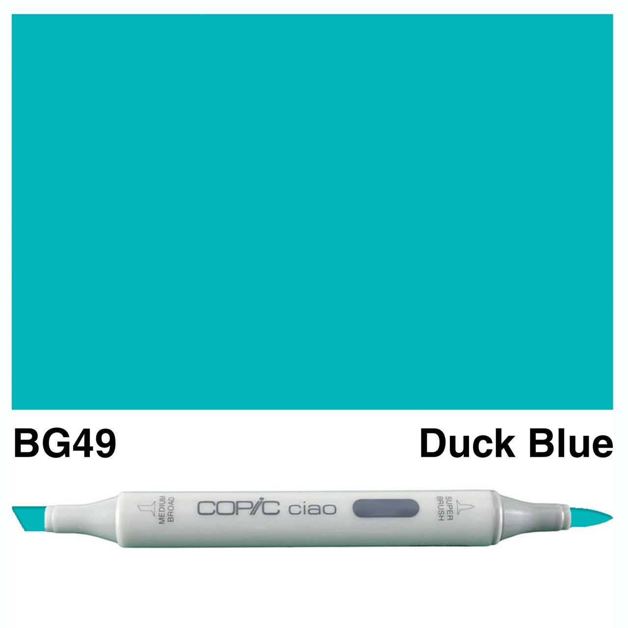 Copic Ciao Marker BG49 - Duck Blue