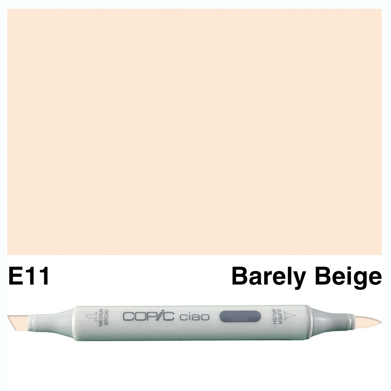 Copic Ciao Marker E11 - Barely Beige