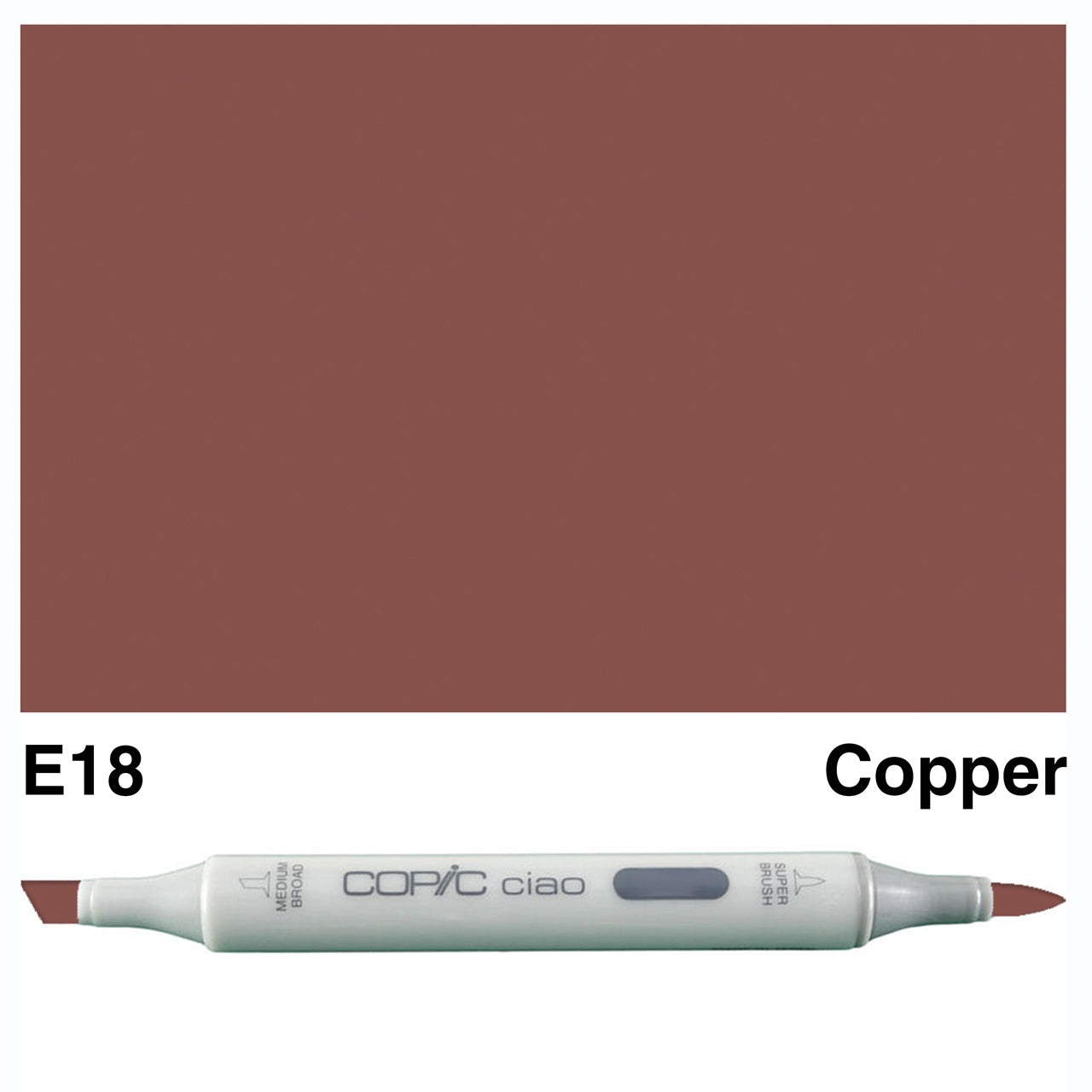 Copic Ciao Marker E18 - Copper