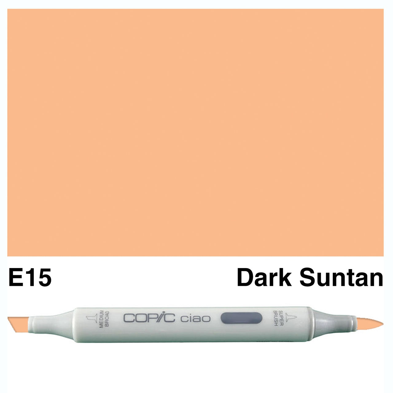 Copic Ciao Marker E15 - Dark Suntan