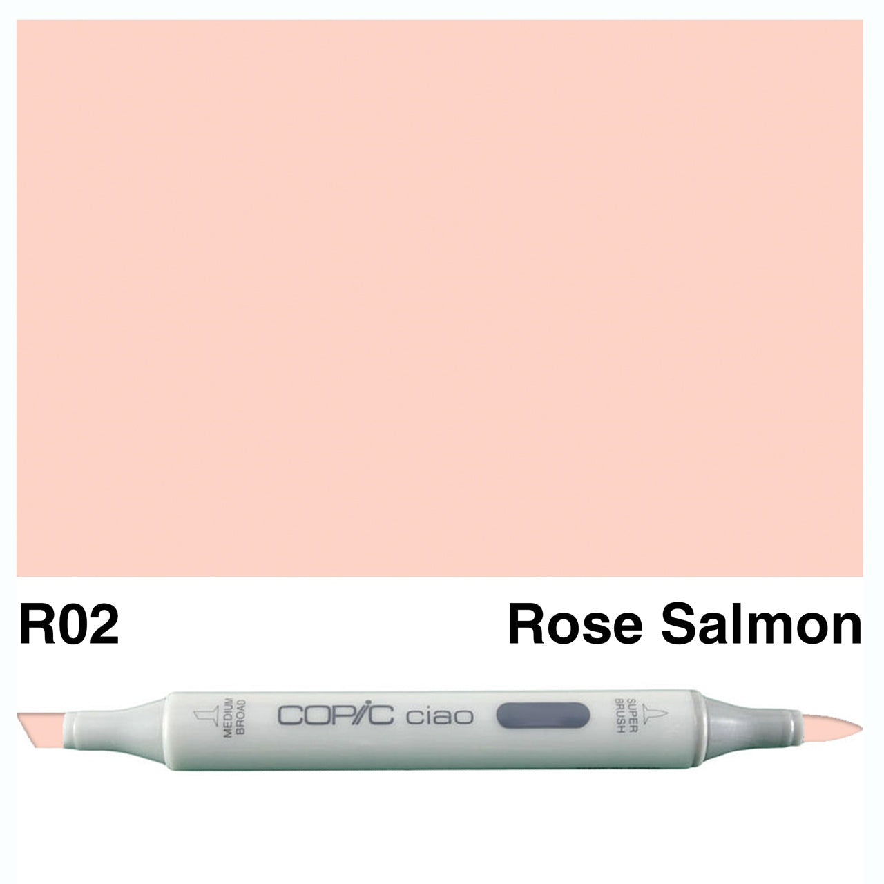 Copic R02 Copic Ciao Marker R02 - Rose Salmon – Scrapbook Fantasies