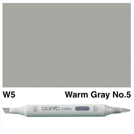 Copic Ciao Marker W-5 - Warm Gray No.5