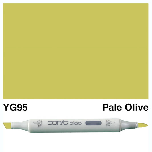 Copic Ciao Marker YG95 - Pale Olive
