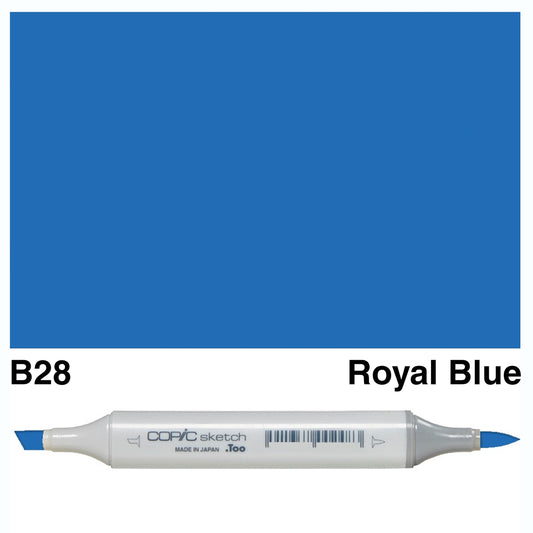 Copic Sketch B28 Royal Blue