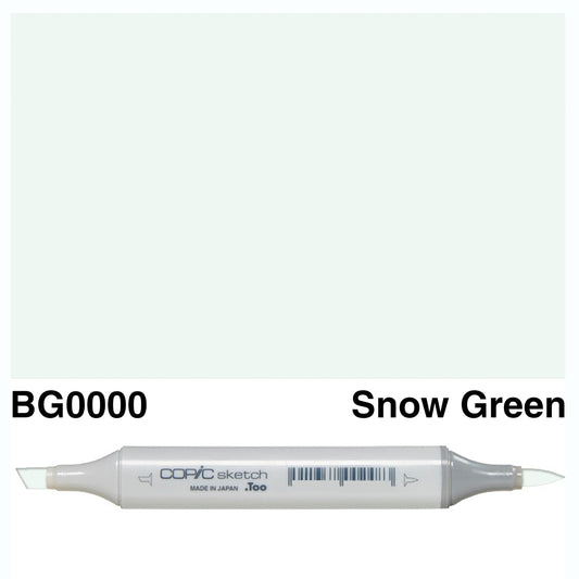 Copic Sketch BG0000 Snow Green
