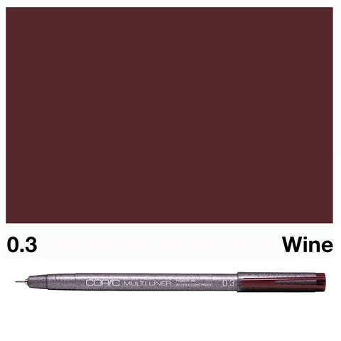 Copic Multiliner - Wine 0.3