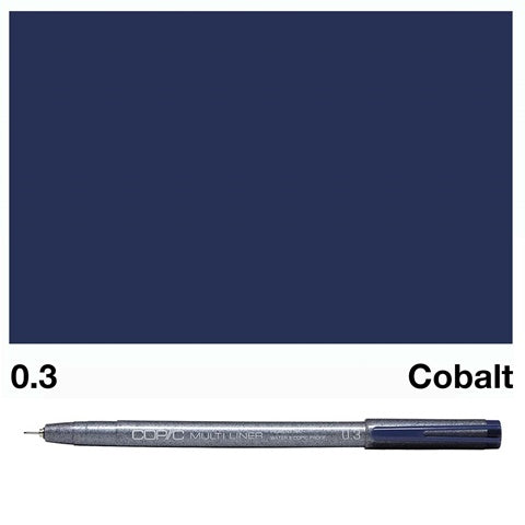 Copic Multiliner - Cobalt 0.3
