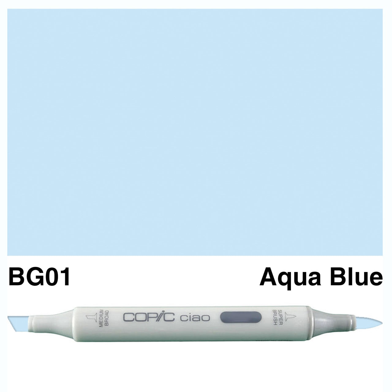Copic Ciao Marker BG01 - Aqua Blue