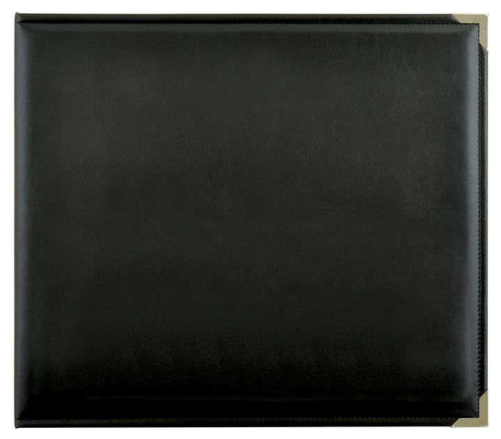 Kaisercraft 12x12 PU Leather D-Ring Album - Black SA002