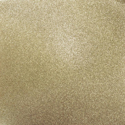 Kaisercraft Glitter Card stock-Champagne GC105