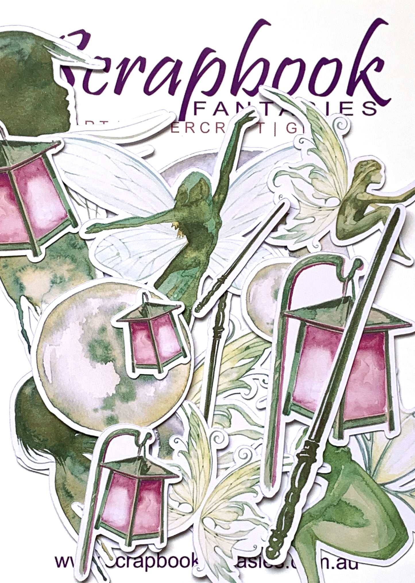 Colour-Cuts - Fantasy Fairy Accessories 10 (18 pieces) Designed by Alicia Redshaw