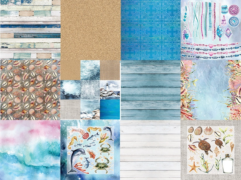 the islands 12x12 Double-Sided Patterned Paper Pack