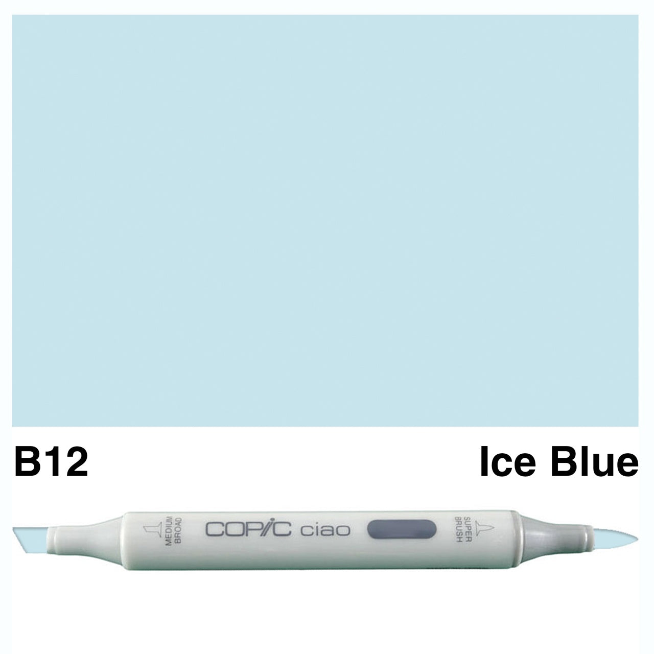 Copic Ciao Marker B12 - Ice Blue