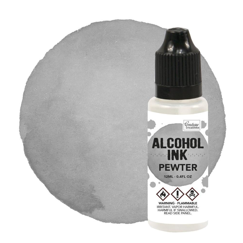 Couture Creations 12ml Slate/Pewter Alcohol Ink CO727331