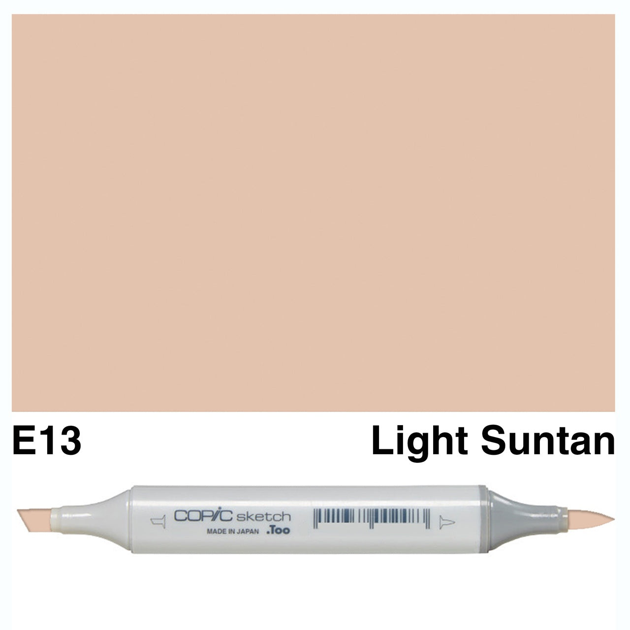 Copic Sketch Marker E13 - Light Suntan