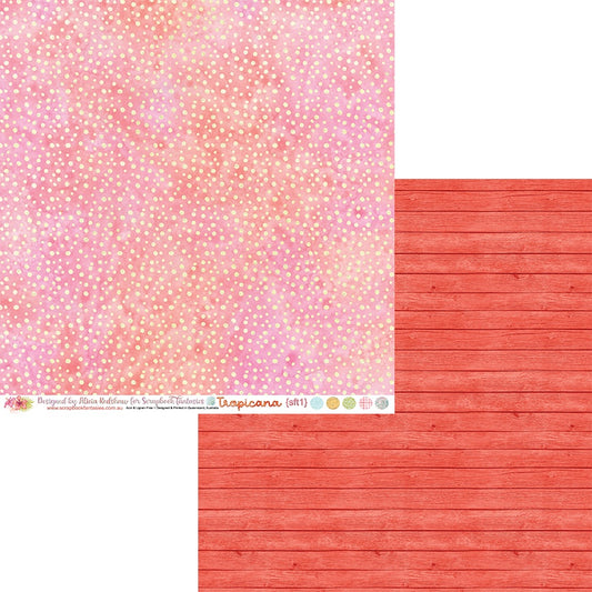 Tropicana 12x12 Double-Sided Patterned Paper 1