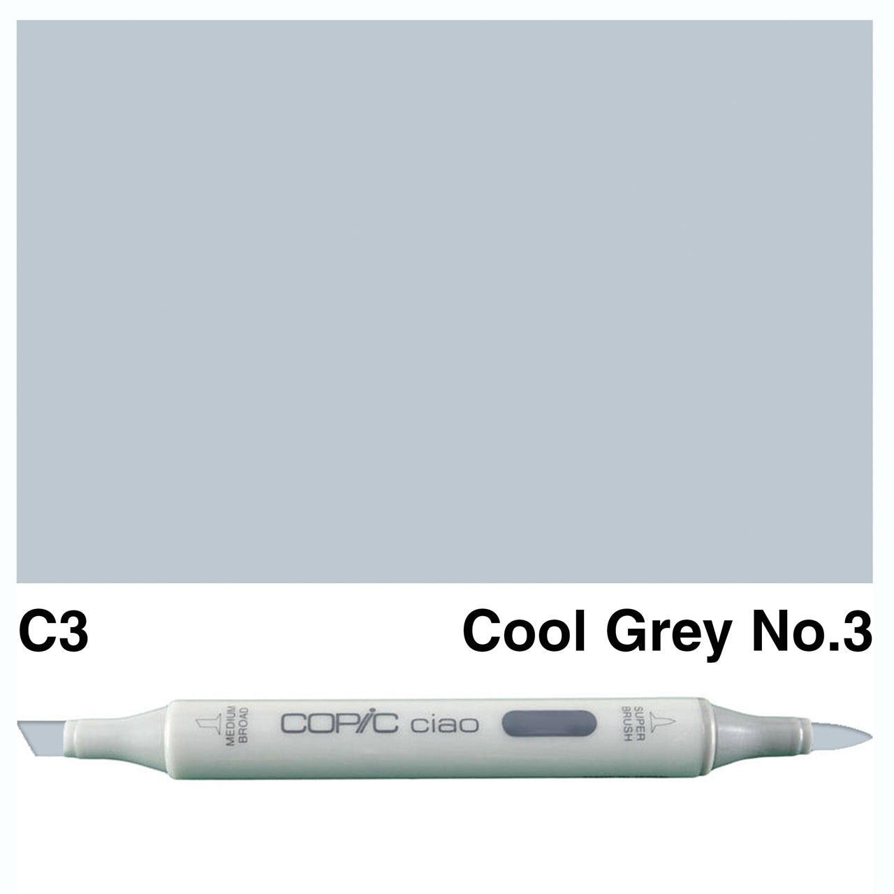 Copic Ciao Marker C-3 - Cool Gray No.3
