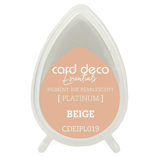 Card Deco Essentials Pearlescent Pigment Ink - Beige - CDEIPL019