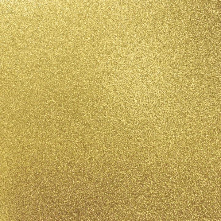 Kaisercraft Glitter Cardstock - Golden (GC107)
