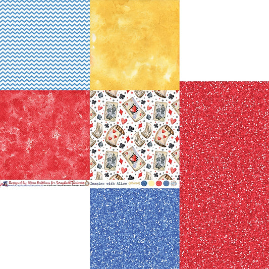 Imagine with Alice 12x12 Double-Sided Patterned Paper 4