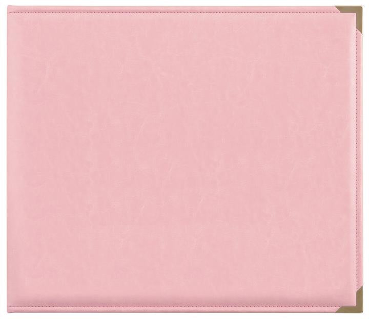 Kaisercraft 12x12 PU Leather D-Ring Album - Pink SA004