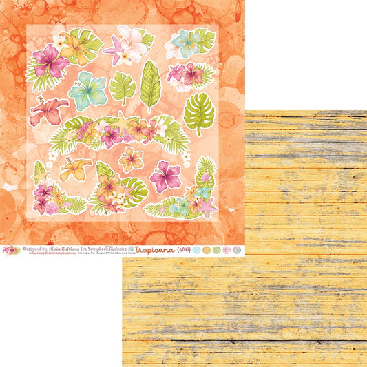 Tropicana 12x12 Double-Sided Patterned Paper 6