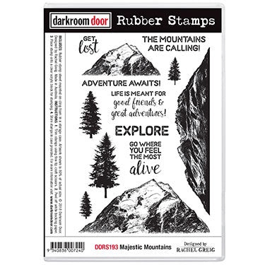 Darkroom Door - Stamp Set - Majestic Mountains (DDRS193)