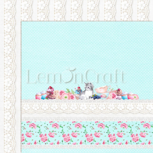 LemonCraft - 12 x 12 Something Sweet Pattern Paper  05 (LEM-SOMSWE05)