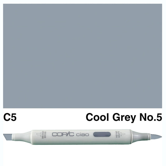 Copic Ciao Marker C-5 - Cool Gray No.5