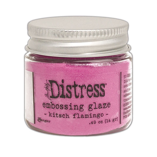 Tim Holtz Distress Embossing Glaze - Kitsch Flamingo 14g TDE73857