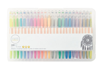 Kaiser colour Gel Pens Set (48 pieces) CL104