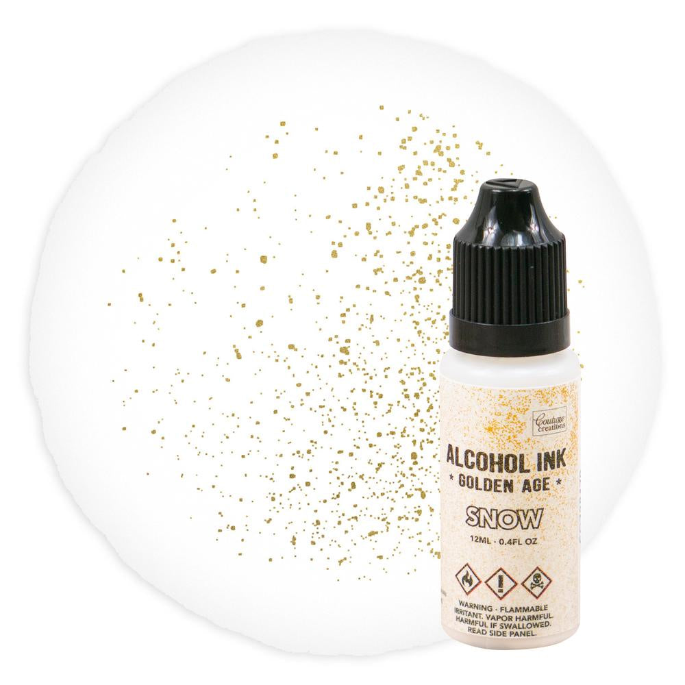 Couture Creations 12ml Golden Age Snow Alcohol Ink CO728479