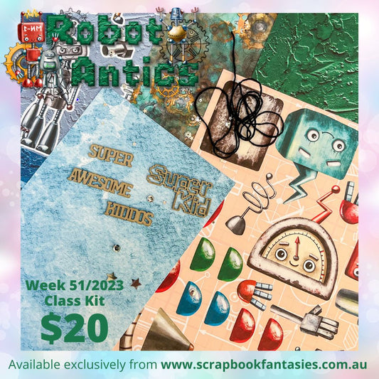 Class Kit - Live Classes Week 51/2023 with Alicia Redshaw (Monday 18 December) - Robot Antics