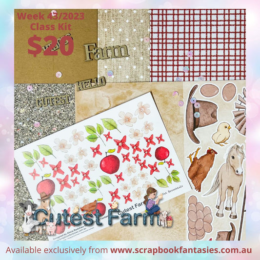 Class Kit - Live Classes Week 43/2023 with Alicia Redshaw (Monday 16 October) - Cutest Farm